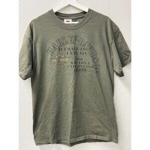 Harley Davidson Mens T Shirt Low‎ Country Charleston South Carolina Graphic